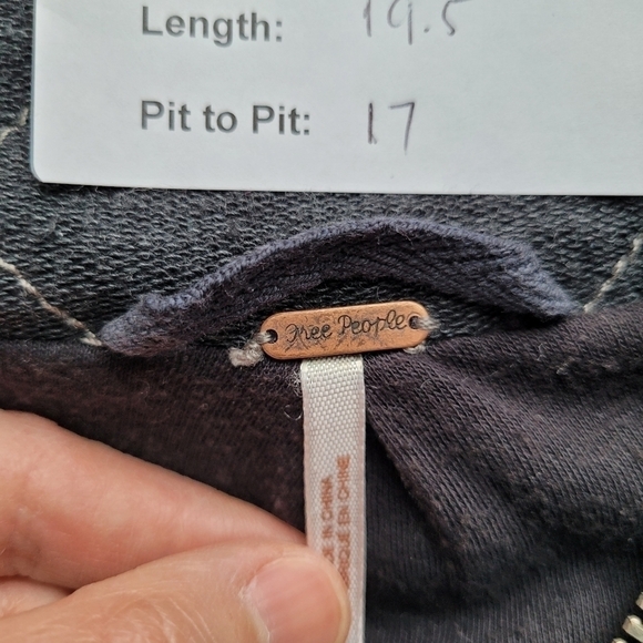 FREE PEOPLE Studded Moto Diamond Quilted Jacket - Picture 10 of 10